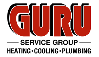 Guru Plumbing, Heating and Cooling Logo