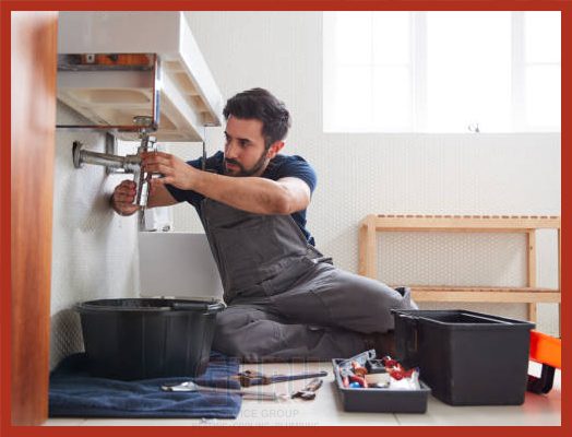 Expert technician providing faucet repair services in Surrey