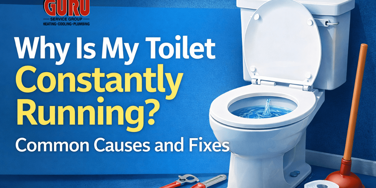 Why Is My Toilet Constantly Running? Common Causes and Fixes