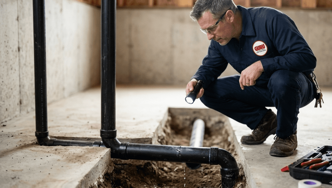 Can a Small Drain Line Crack Turn Into a Major Plumbing Emergency?