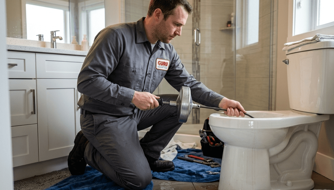 How Do You Unblock a Severely Clogged Toilet in Surrey? When to Call Guru Service Group
