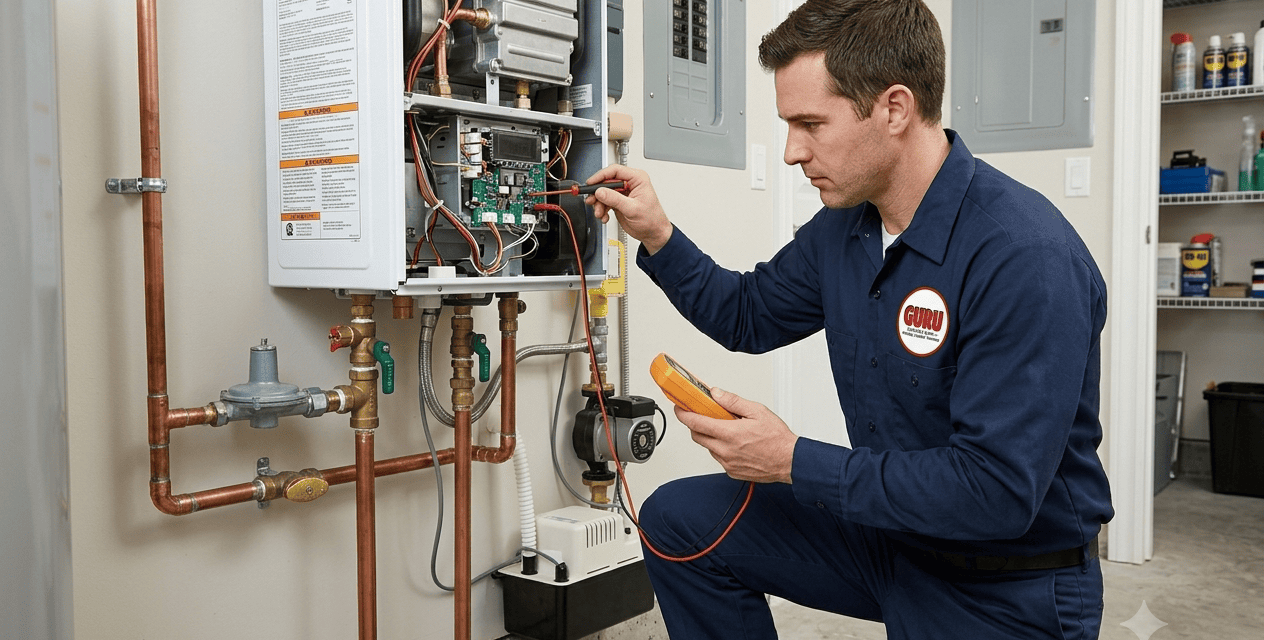 Tankless Water Heater Error Codes: When Should You Call a Surrey Technician?